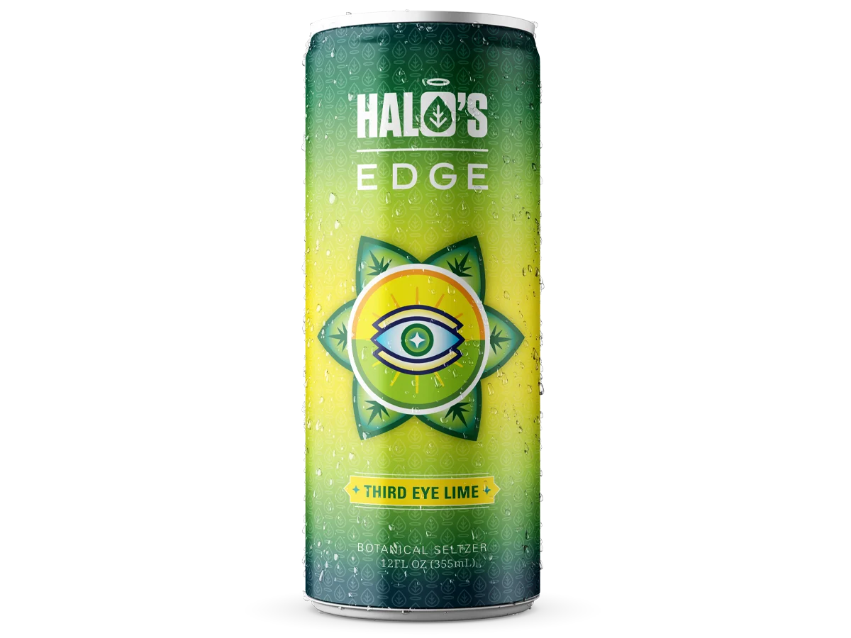 Third Eye Lime lemon lime kratom seltzer by Halo's Edge